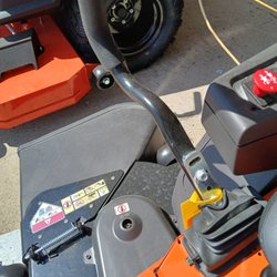 Big R Farm and Home - Do you see a sticker telling you not to pull on arm