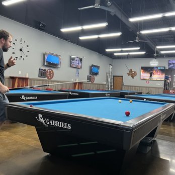 Bida Em - a man and a woman playing pool - Pool & Billiards Near Me - Grand Prairie, Texas Bida Em - a man and a woman playing pool - Pool & Billiards Near Me - Grand Prairie, Texas