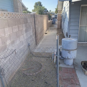 Bullseye Outdoor Services - Area left untouched - Main area wanting rock originally - Lawn Services Near Me Bullseye Outdoor Services - Area left untouched - Main area wanting rock originally - Lawn Services Near Me