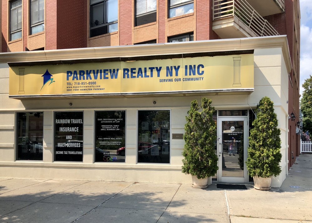 PARKVIEW REALTY NY INC. Updated August 2024 3001 Fort Hamilton Pkwy