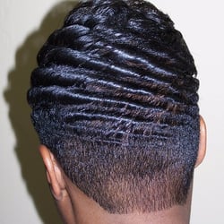 Divine Hair Designs - Detailed Curls on Short Hair