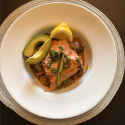 The Butcher Block - Salmon. Their fish is always so fresh.