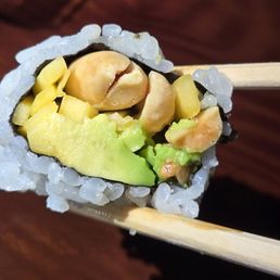 Daniella: peanut mango and avocado. It's actually amazing. Daniella: peanut mango and avocado. It's actually amazing.