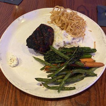 Ocean 302 Bar and Grill - Filet Mignon (with truffle butter on the side) (listing price: MP, which is $45 total for this dish) - New American Near Me - Melbourne Beach, Florida Ocean 302 Bar and Grill - Filet Mignon (with truffle butter on the side) (listing price: MP, which is $45 total for this dish) - New American Near Me - Melbourne Beach, Florida