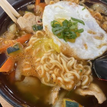 Sushi Hana - Spicy ramen with pork - nowhere near as good as the sushi - Sushi Bars Near Me - Albuquerque, New Mexico