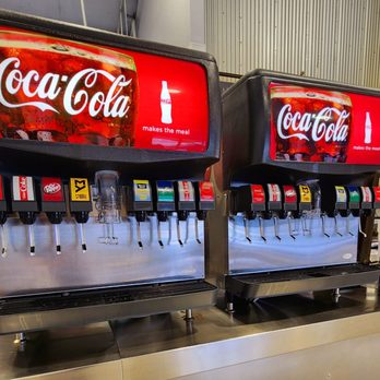 NC Seafood Restaurant - Soda Machine - Seafood Near Me - Raleigh, North Carolina