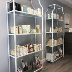 The Skin Clinic - Eminence organic product line and reception area!