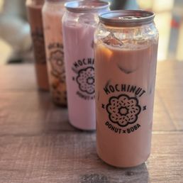 milk tea, ube, brown sugar, coffee milk tea, ube, brown sugar, coffee