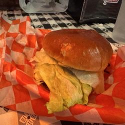 Corky's Dawg House - $13 burger no fries