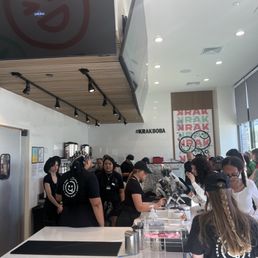 This is the main ordering area