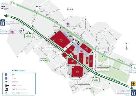 Paris Expo Porte de Versailles by null