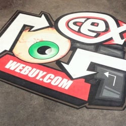 CeX - Sticker on floor