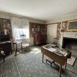 Jewett House - One of the bedrooms in the Jewett House