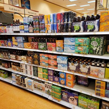 Wegmans - shelves of beer in a grocery store - Grocery Near Me - Rochester, New York
