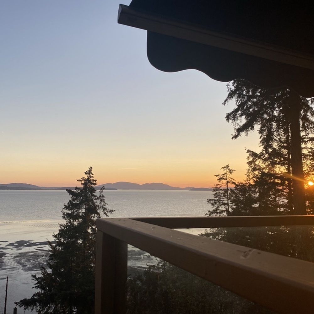 The Oyster Bar - Late in the evening views - Seafood Near Me - Bow, Washington The Oyster Bar - Late in the evening views - Seafood Near Me - Bow, Washington