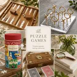 Explore our collection of classic puzzle games, including backgammon, tic-tac-toe, vintage puzzles, and card games for hours ...