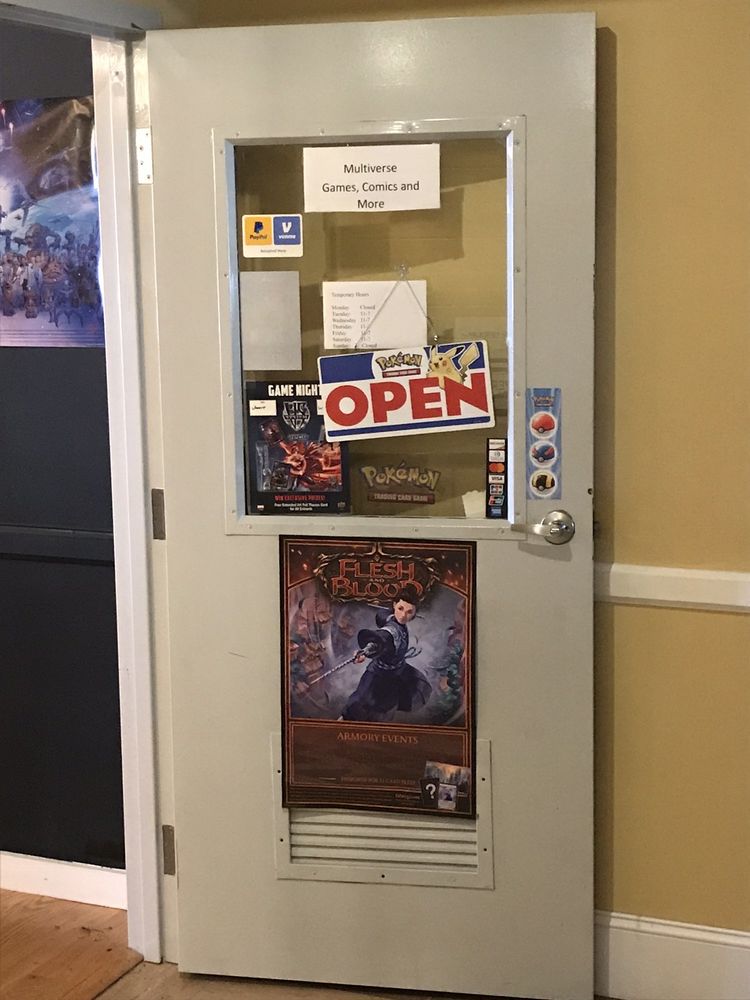 MULTIVERSE GAMES, COMICS AND MORE Updated September 2024 239 E