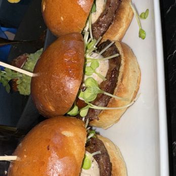 Flowers Saratoga - Wagyu sliders - Cocktail Bars Near Me - Saratoga, California Flowers Saratoga - Wagyu sliders - Cocktail Bars Near Me - Saratoga, California