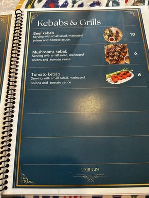 Menu photo 8 Uzbegim San Francisco, CA