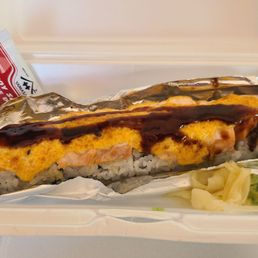 Baked Salmon Roll