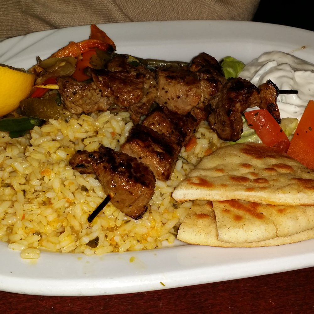Samos Restaurant - Chicken kabob dish - Greek Near Me - Baltimore, Maryland Samos Restaurant - Chicken kabob dish - Greek Near Me - Baltimore, Maryland