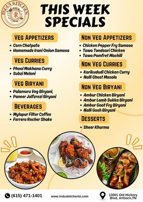 Menu photo 4 Indus Kitchen Antioch, TN