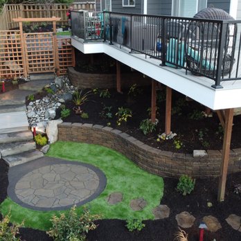 Hedahl Landscape Deck & Patio - Improve dark, uninviting spaces like under decks with shade plants and lighting to make less scary! - Landscaping Near Me Hedahl Landscape Deck & Patio - Improve dark, uninviting spaces like under decks with shade plants and lighting to make less scary! - Landscaping Near Me