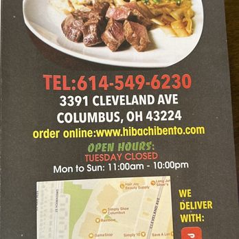 Hibachi Bento Cleveland Ave - Japanese Near Me - Columbus, Ohio Hibachi Bento Cleveland Ave - Japanese Near Me - Columbus, Ohio