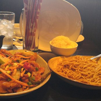 P.F. Chang's - Korean Chicken Stirfry with side of white rice and the Life Long Noodles. - Asian Fusion Near Me - Bakersfield, California P.F. Chang's - Korean Chicken Stirfry with side of white rice and the Life Long Noodles. - Asian Fusion Near Me - Bakersfield, California
