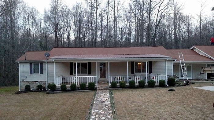 Slide of Thaxton Roofing