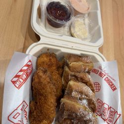 Bred Hot Chicken - CORNBRED CHICK N WAFFLES