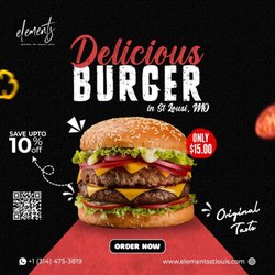 The burgers are hilarious..so juicy..mouthwatering driping..for meat lovers