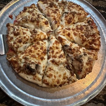 Bearno's By the Bridge - Small pizza with Sausage and Mushrooms - Pizza Near Me - Louisville, Kentucky