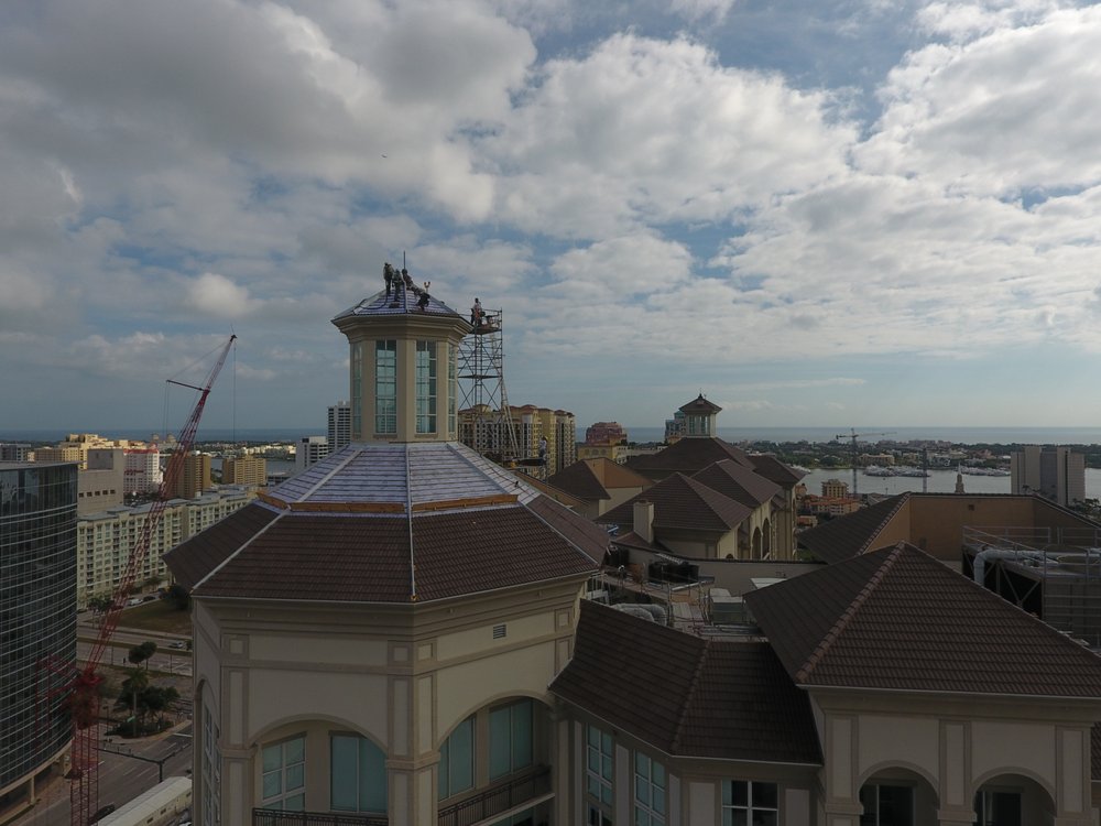 Slide of Hi-Rise Commercial Roofing