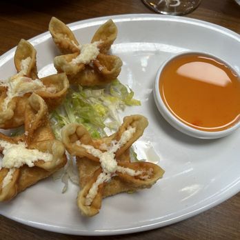 Little Ollie's - 4 Pieces Crab Rangons - Chinese Near Me - Denver, Colorado Little Ollie's - 4 Pieces Crab Rangons - Chinese Near Me - Denver, Colorado