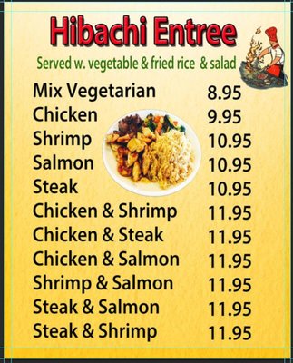 Menu photo 4 Hibachi Express Plant City, FL Menu photo 4 Hibachi Express Plant City, FL