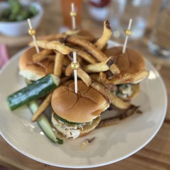 Pink Duck Kitchen - Adobo Fried Chicken Sliders - Breakfast & Brunch Near Me - Henderson, Nevada Pink Duck Kitchen - Adobo Fried Chicken Sliders - Breakfast & Brunch Near Me - Henderson, Nevada