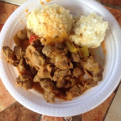 Tropicale Restaurant - Chicken Gizzard and crispy rice!