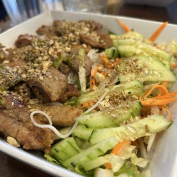 Phở Nhớ - Vermicelli Noodle Bowl with Pork Chop - Noodles Near Me - Albuquerque, New Mexico