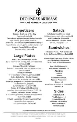 Menu photo 2 Deolinda's Artisans Danbury, CT