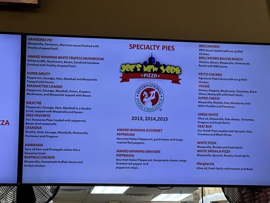 Joe's New York Pizza by null