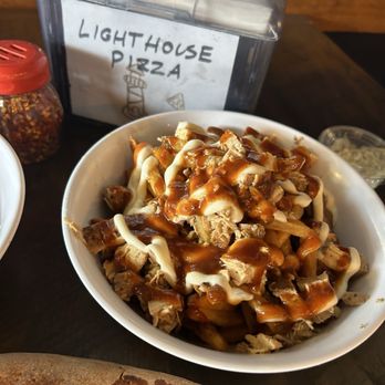 Lighthouse Pizza - Outlaw fries with chicken - Pizza Near Me - Omaha, Nebraska Lighthouse Pizza - Outlaw fries with chicken - Pizza Near Me - Omaha, Nebraska