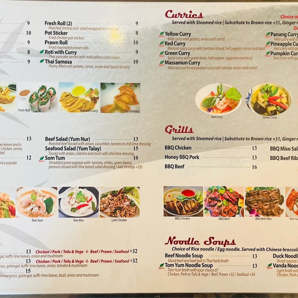 Menu as off June 28, 2023. Menu as off June 28, 2023.