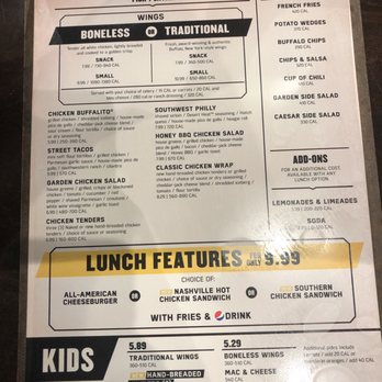 Buffalo Wild Wings - For lunch and the kiddos - Sports Bars Near Me - Augusta, Georgia Buffalo Wild Wings - For lunch and the kiddos - Sports Bars Near Me - Augusta, Georgia