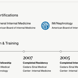 Wendy Cheng, MD - Certifications