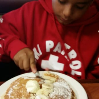 Broken Yolk Cafe - Pancakes!  Short stack - Breakfast & Brunch Near Me - Oceanside, California