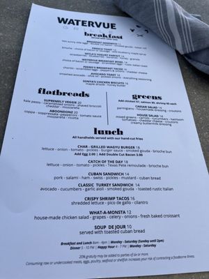 Watervue Grille- Downtown Tampa- Harbour Island by null