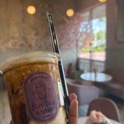 Say Tea & Smile - The Palms Town & Country - Brown Black Sugar Milk Tea