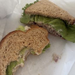 Cranberry Walnut Chick Salad Sandwich Cranberry Walnut Chick Salad Sandwich