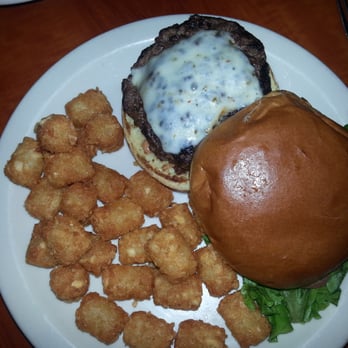 Hamilton's Bar & Grill - The "Hamilton's" Burger with Tater Tots - Sports Bars Near Me - Washington, DC, District of Columbia
